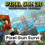 pixel gun survival Unblocked gameplay screenshot