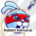 rabbit samurai Unblocked gameplay screenshot