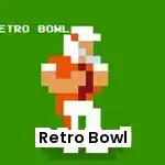 retro bowl Unblocked gameplay screenshot