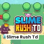 slime rush td Unblocked gameplay screenshot