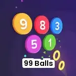 99 balls Unblocked gameplay screenshot