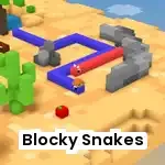 blocky snakes Unblocked gameplay screenshot