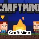 craft mine Unblocked gameplay screenshot